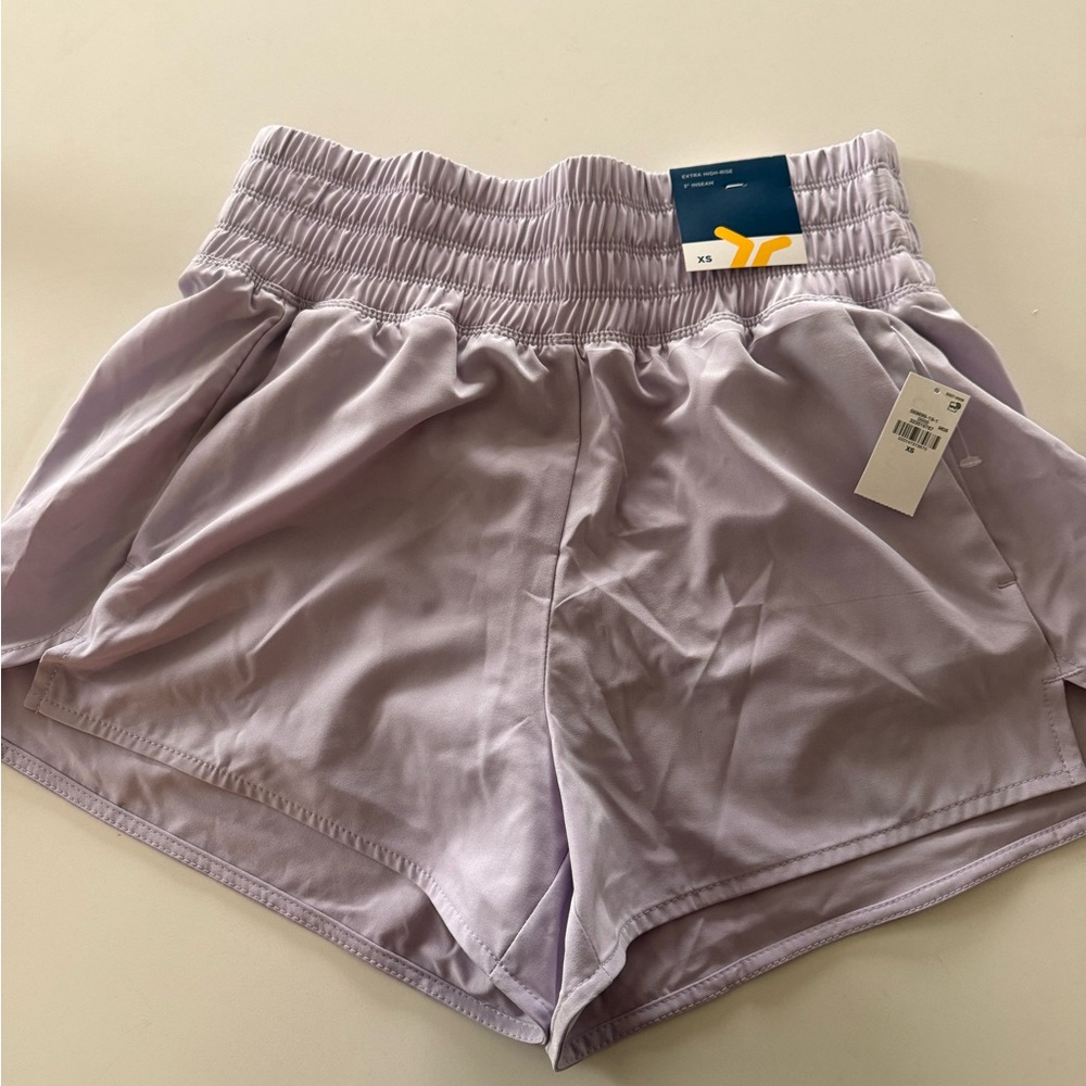 XS Lavender Athletic Shorts - Unbranded